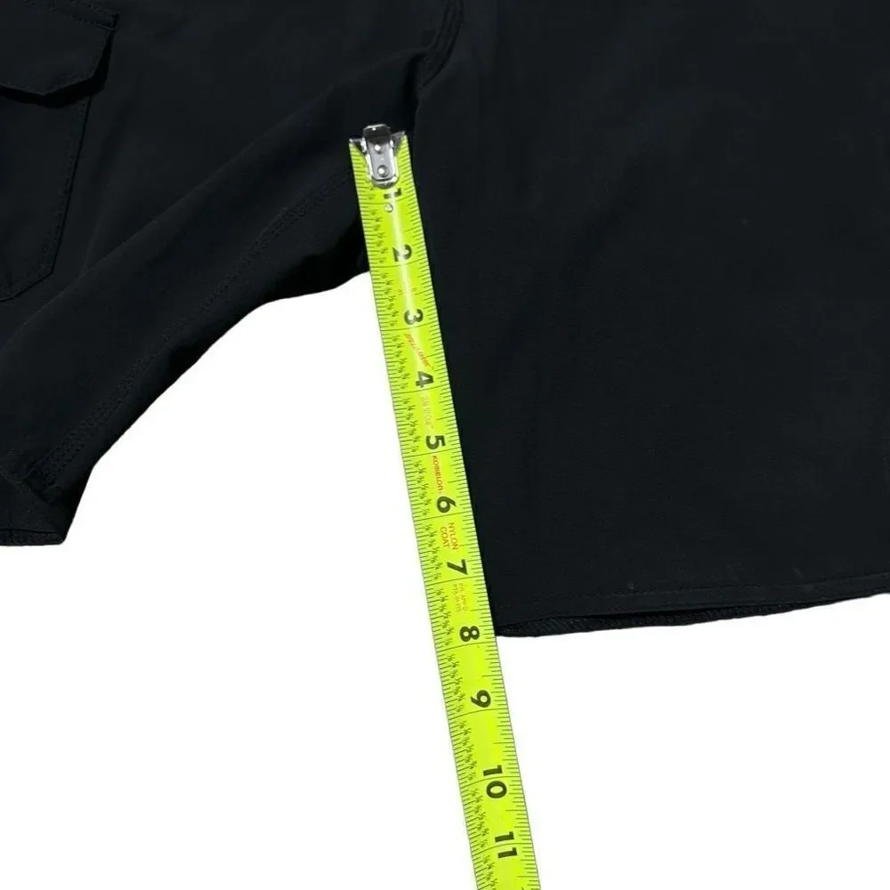 Billabong black shorts size 25.  A454